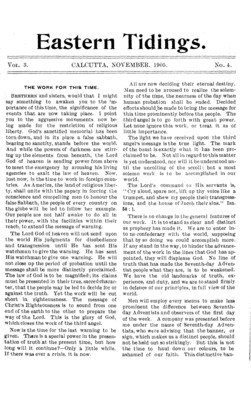 Eastern Tidings | November 1, 1905