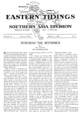 Eastern Tidings | March 1, 1932
