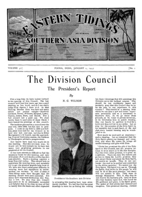 Eastern Tidings | January 1, 1937