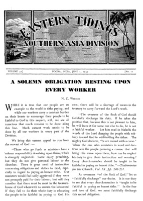 Eastern Tidings | June 1, 1937