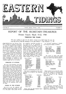 Eastern Tidings | June 1, 1948
