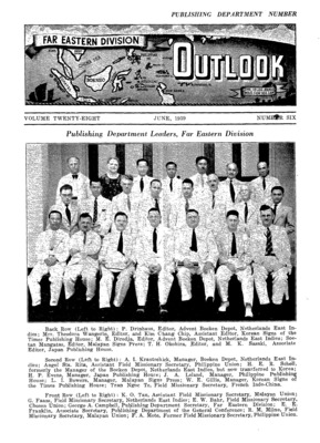 Far Eastern Division Outlook | June 1, 1939