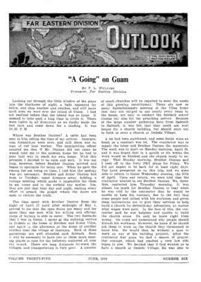 Far Eastern Division Outlook | June 1, 1949