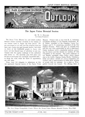Far Eastern Division Outlook | June 1, 1953