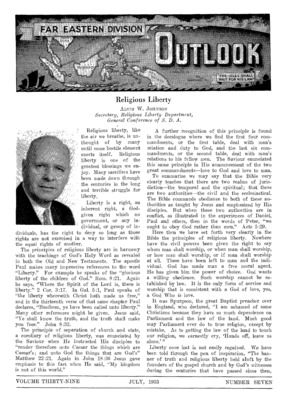 Far Eastern Division Outlook | July 1, 1953