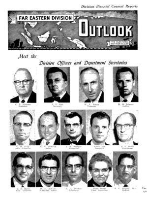 Far Eastern Division Outlook | January 1, 1962