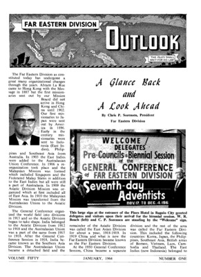 Far Eastern Division Outlook | January 1, 1964