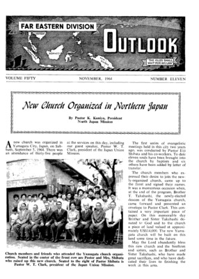Far Eastern Division Outlook | November 1, 1964