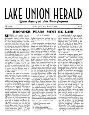 Lake Union Herald | October 1, 1946