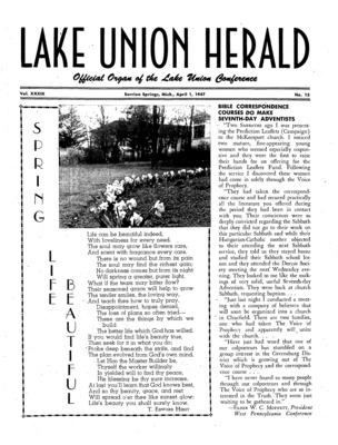 Lake Union Herald | April 1, 1947