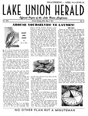 Lake Union Herald | May 1, 1951