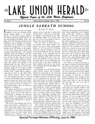 Lake Union Herald | June 1, 1954