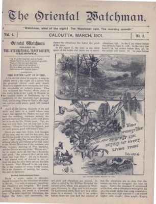 The Oriental Watchman | March 1, 1901
