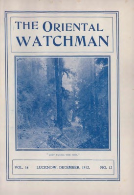 The Oriental Watchman | December 1, 1912