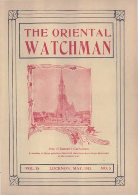 The Oriental Watchman | May 1, 1915