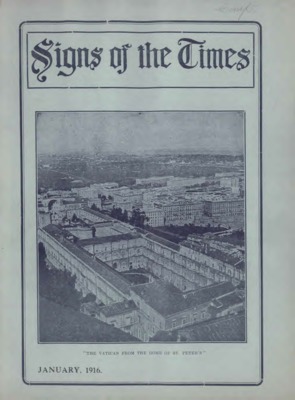 Signs of the Times | January 1, 1916