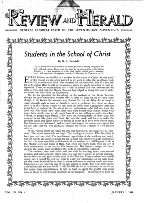 Advent Review and Sabbath Herald | January 1, 1948