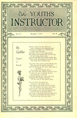 Youths Instructor | December 1, 1931