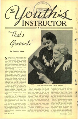 Youths Instructor | February 1, 1938