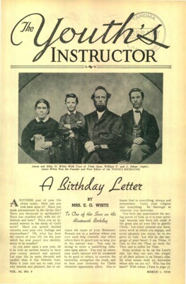 Youths Instructor | March 1, 1938