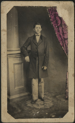 Sidney Brownsberger standing portrait