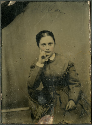 Lucy M. Hadden as a young woman