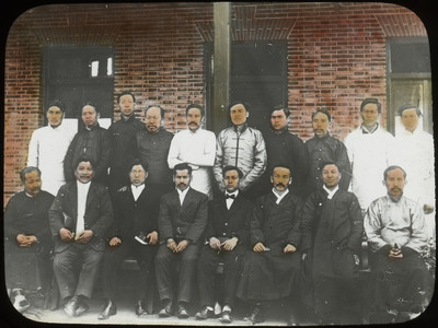 Unidentified group of men in China