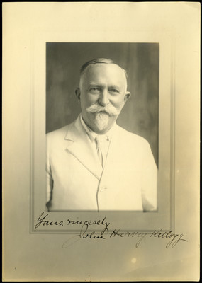 Autographed print of John H. Kellogg
