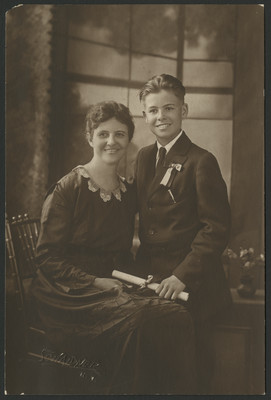 Alfreda Haynes with her son Donald