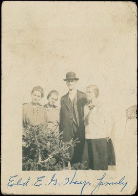 Dolphy and Elmer Hayes with their daughters, Winifred and Margarete