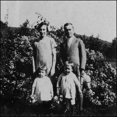Eric and Myrna Beavon with sons Fred and Harold