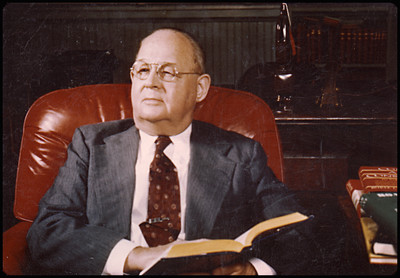 Carlyle B. Haynes in his study