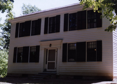 Front view of William Miller's house, built in 1815