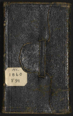 Joseph Frisbie's Diary: 1860  