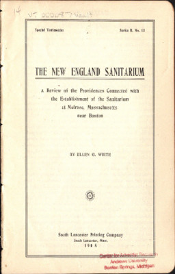 The New England Sanitarium
