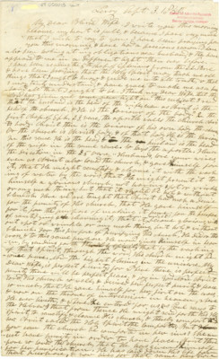 Charles Fitch to Zerviah Fitch - Sep. 3, 1840