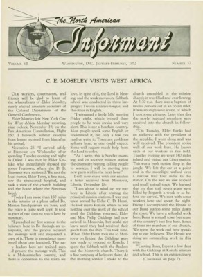 North American Informant | January 1, 1952