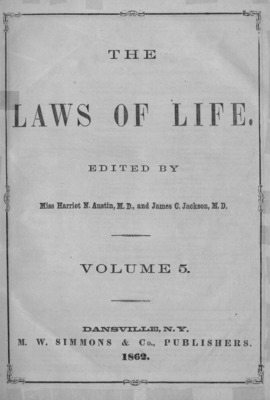 The Laws of Life | January 0, 1862