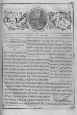 The Laws of Life | May 0, 1862