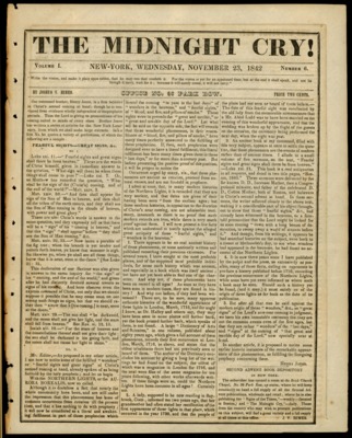 The Midnight Cry! | November 23, 1842