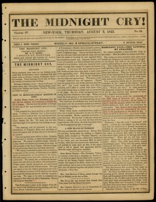 The Midnight Cry! | August 3, 1843