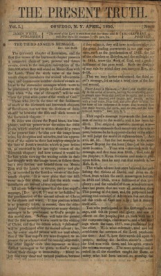 The Present Truth | April 1, 1850