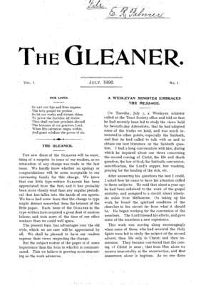 The Gleaner | July 1, 1896