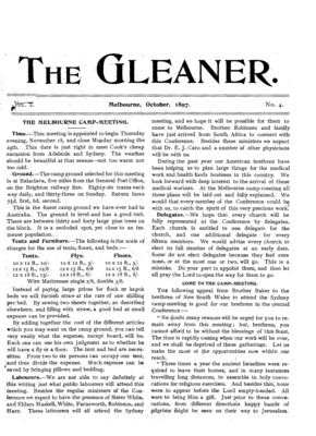 The Gleaner | October 1, 1897