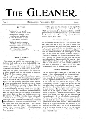 The Gleaner | February 1, 1897