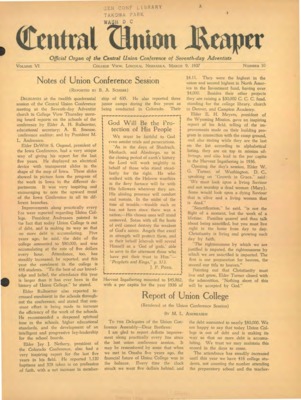 The Central Union Reaper | March 9, 1937