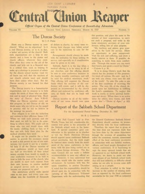 The Central Union Reaper | March 16, 1937