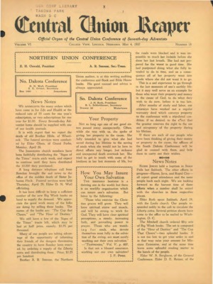 The Central Union Reaper | May 4, 1937