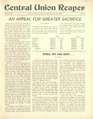 The Central Union Reaper | June 25, 1946