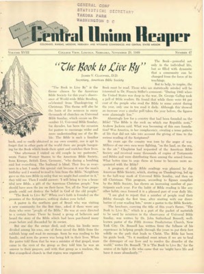 The Central Union Reaper | November 29, 1949